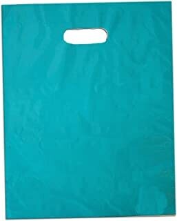 Blue Plastic Loot Bags /10Pcs