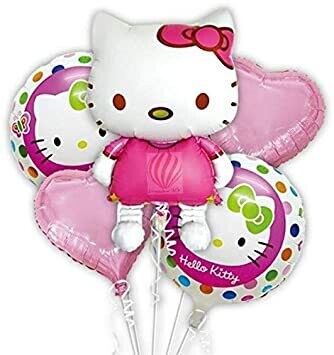 Hello Kitty Foil Balloon Bouquet