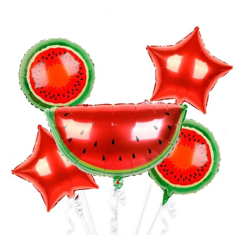 Watermelon Foil Balloon Bouquet
