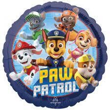 Paw Patrol License Foil Balloon