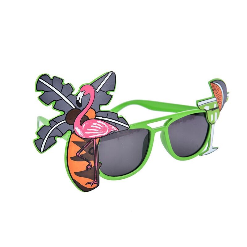 Hawaiian Multicolor Plastic Sunglasses /1Pc