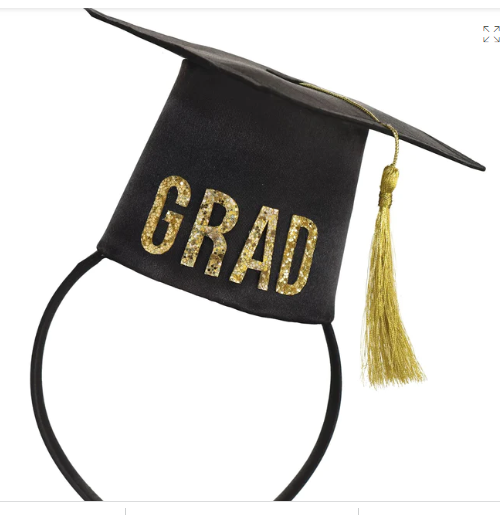 Grad Cap Headband