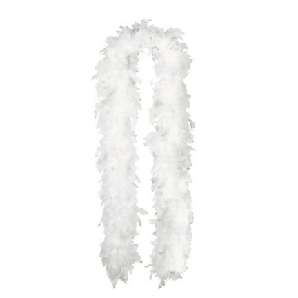 White Feather Boa