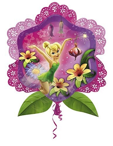 Supershape Tinkerbell Flower Foil Balloon