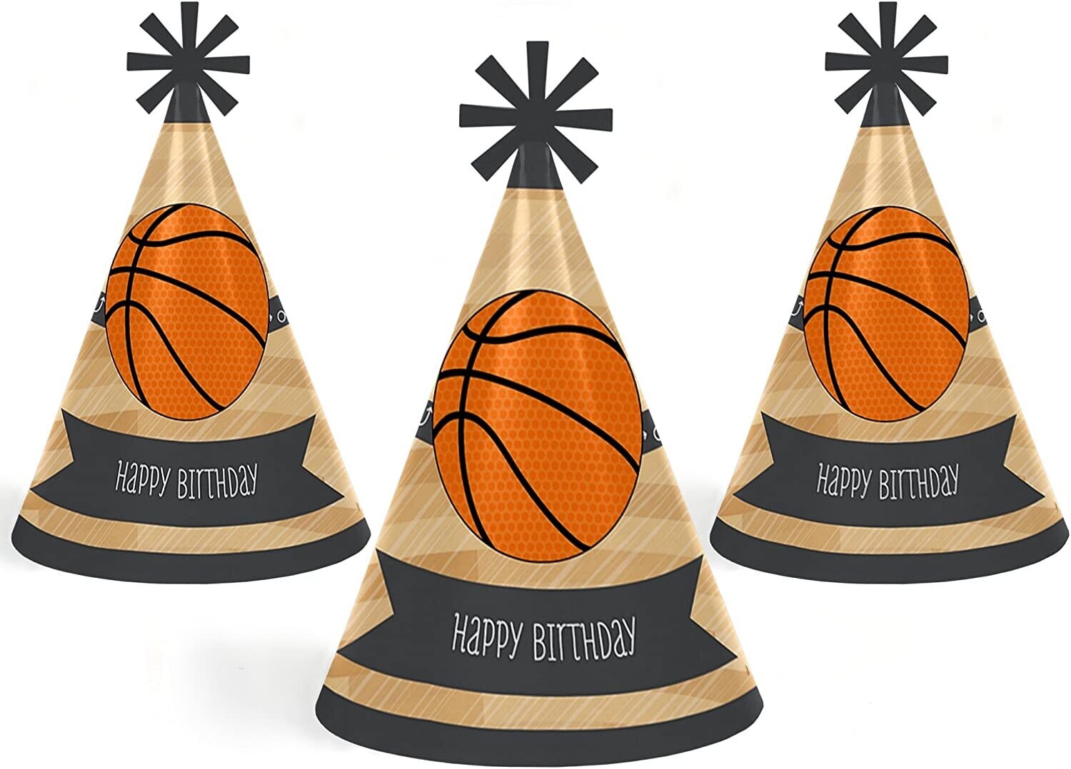 Basketball Paper Hats /5 PCs