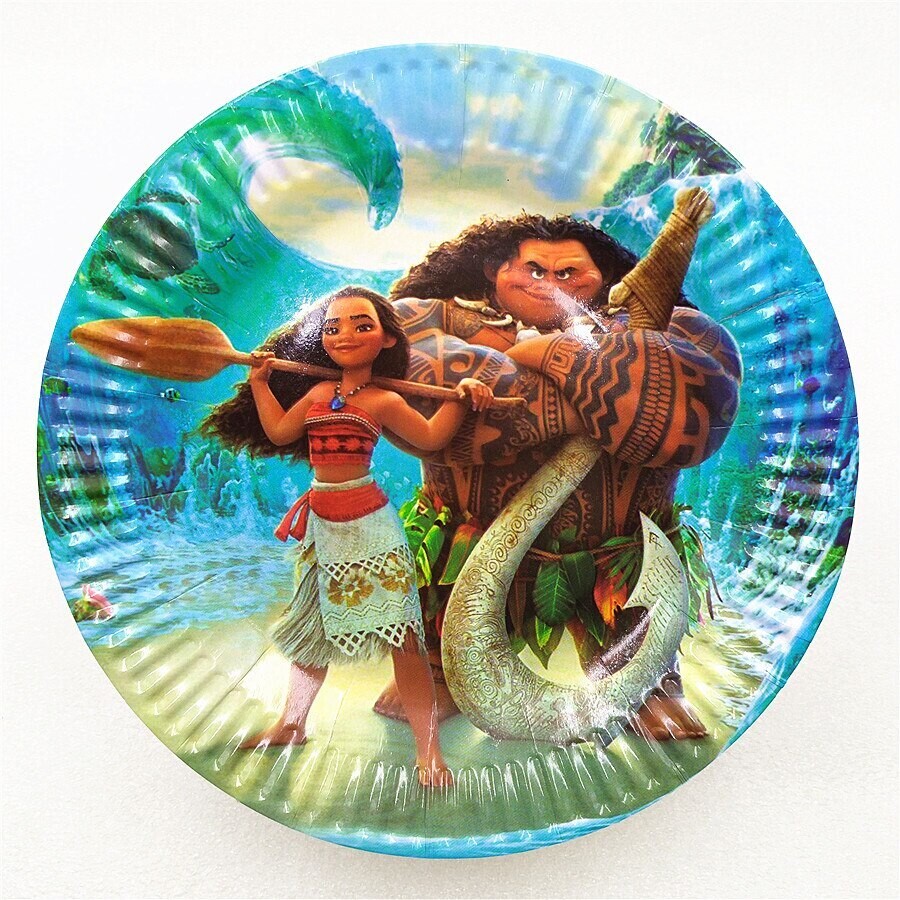 Paper Plates Moana /10Pcs