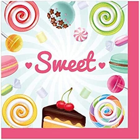 Sweet Candy Napkins /20Pcs