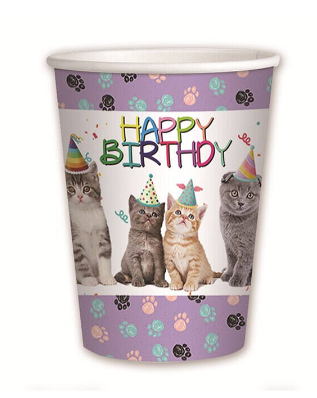 Cute Kitty Cups /10Pcs