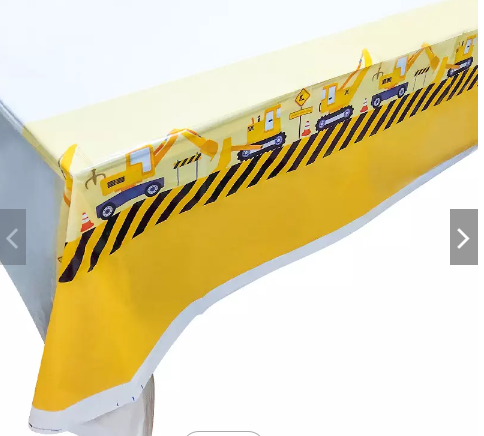 Construction Party Tablecover