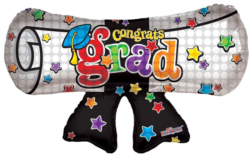 Supershape Diploma Congrats Grad Foil Balloon