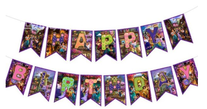 Encanto Happy Birthday Banner