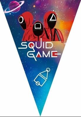 Squid Game Flag Banner