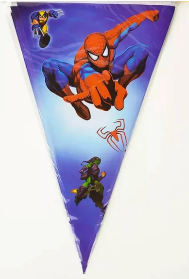 Flag Banner Spiderman