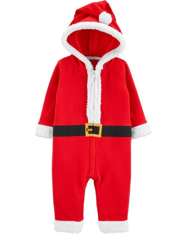 Baby Santa Jumpsuit Costume