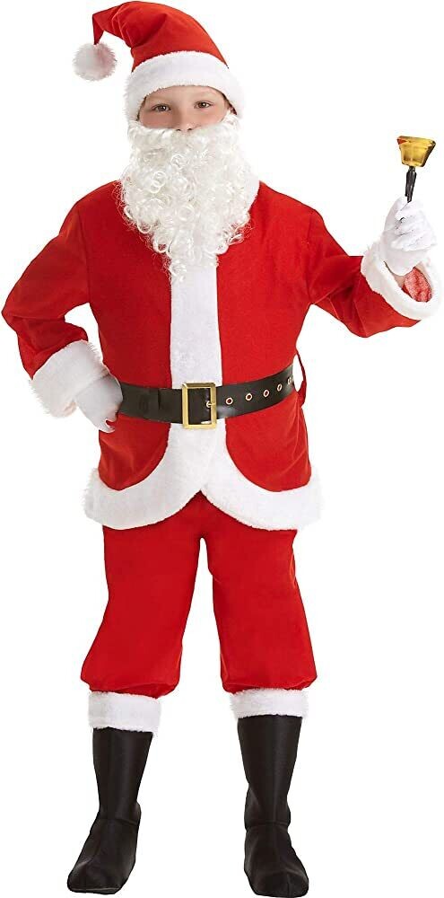 Deluxe Child Santa Suit Costume