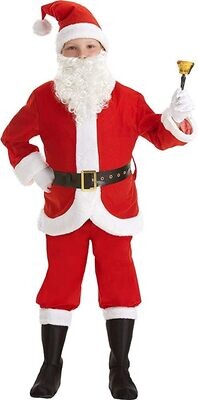 Deluxe Child Santa Suit Costume