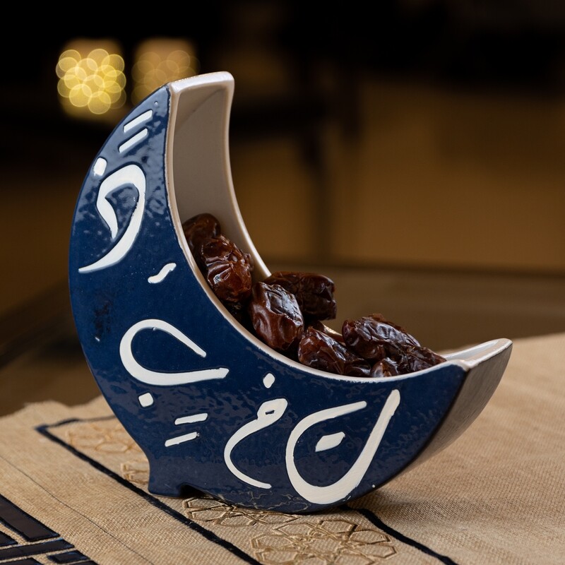 Al Basma Diwani Calligraphy Crescent Stand