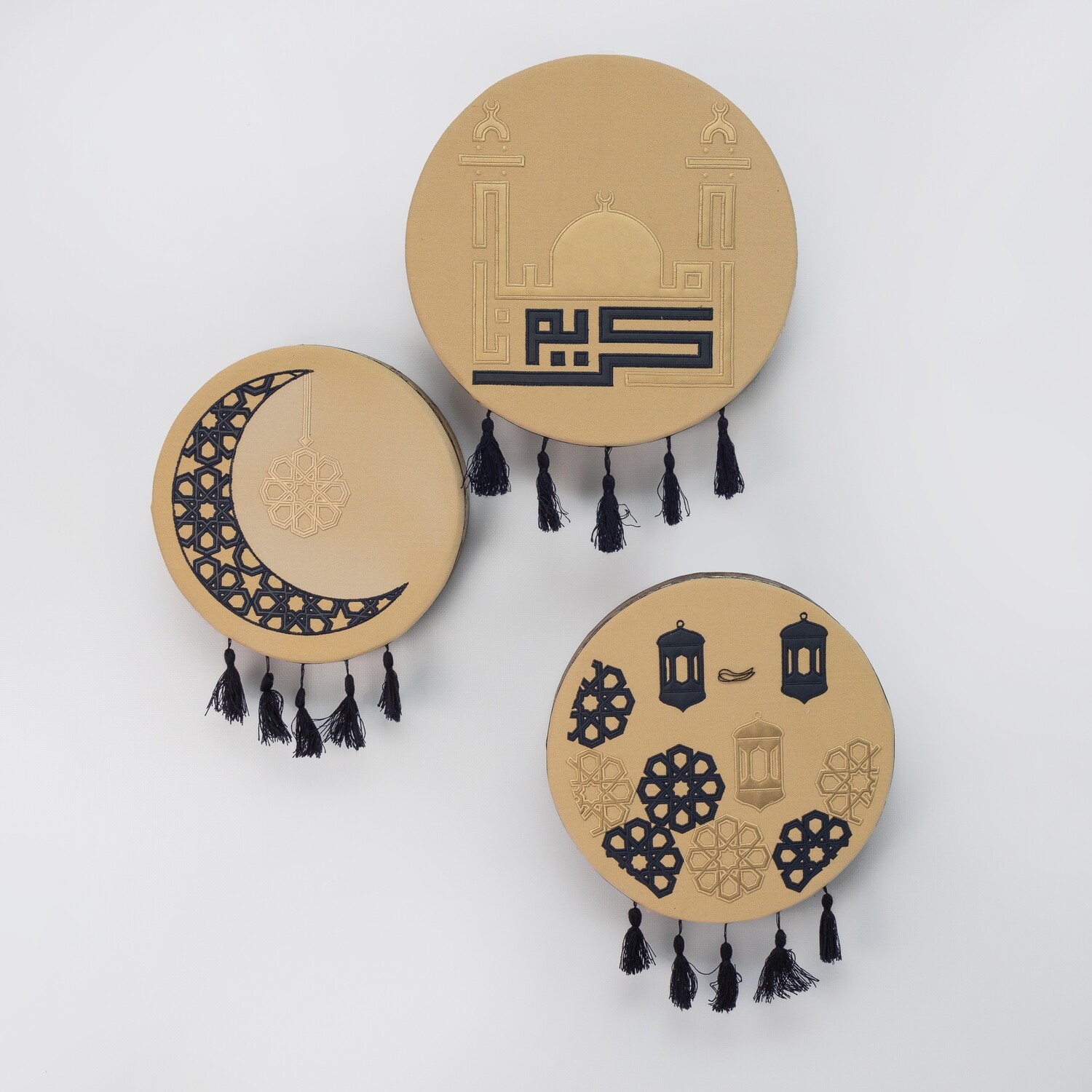 Al Basma Set Of 3 Designs Hanging Dufouf