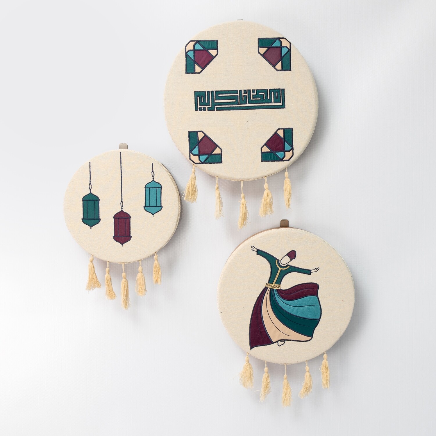 Al Farah Set Of 3 Designs Hanging Dufouf