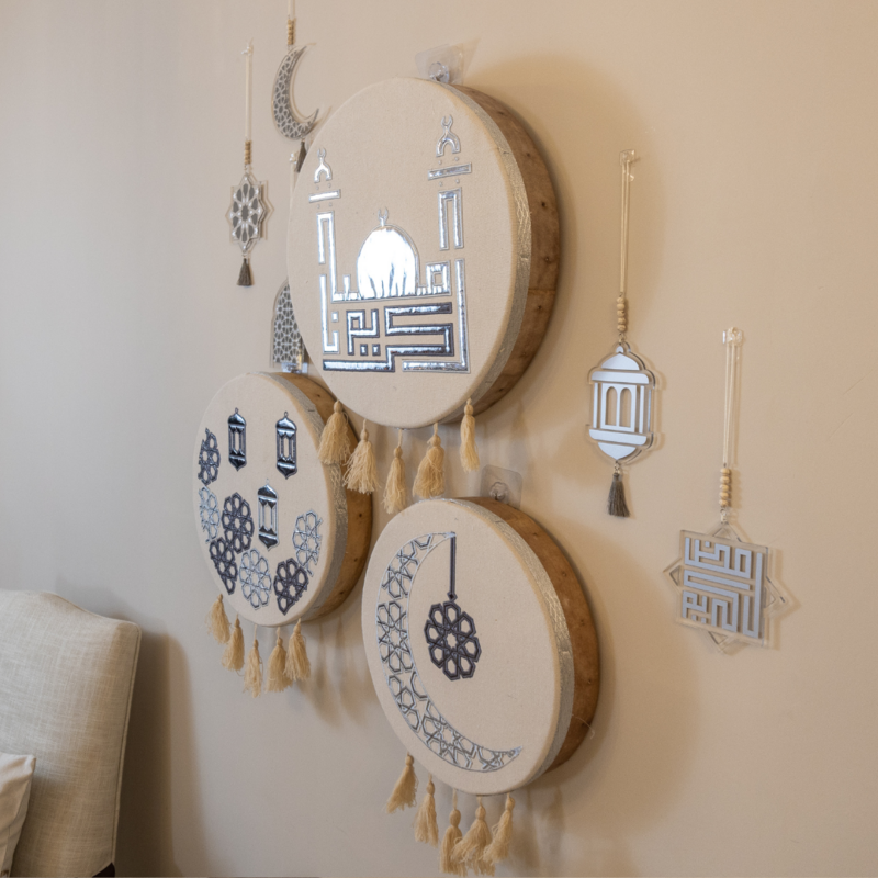 Al Salam Set Of 3 Designs Hanging Dufouf