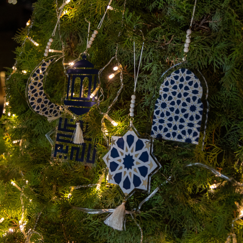 Al Basma Set Of 5 Mini Designs Hanging Decorations