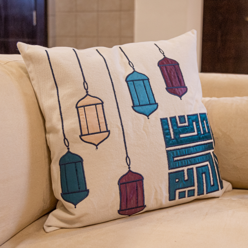 Al Farah Lanterns Cushion Cover