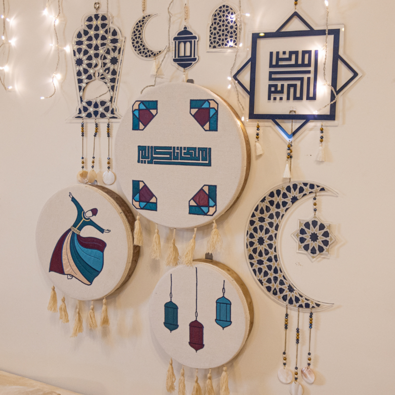 Al Farah Set Of 3 Designs Hanging Dufouf