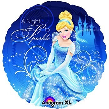 Cinderella Night Foil Balloon