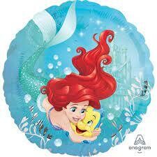Princess Ariel Memaid Foil Balloon