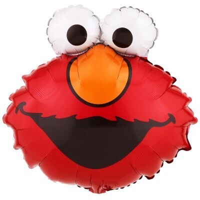 Supershape Elmo Head Foil Balloon Supershape Elmo Head Foil Balloon
