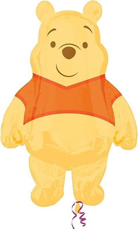 Supershape Winnie The Pooh Foil Balloon Supershape Winnie The Pooh Foil Balloon