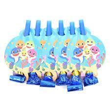 Baby Shark Blowouts /6Pcs