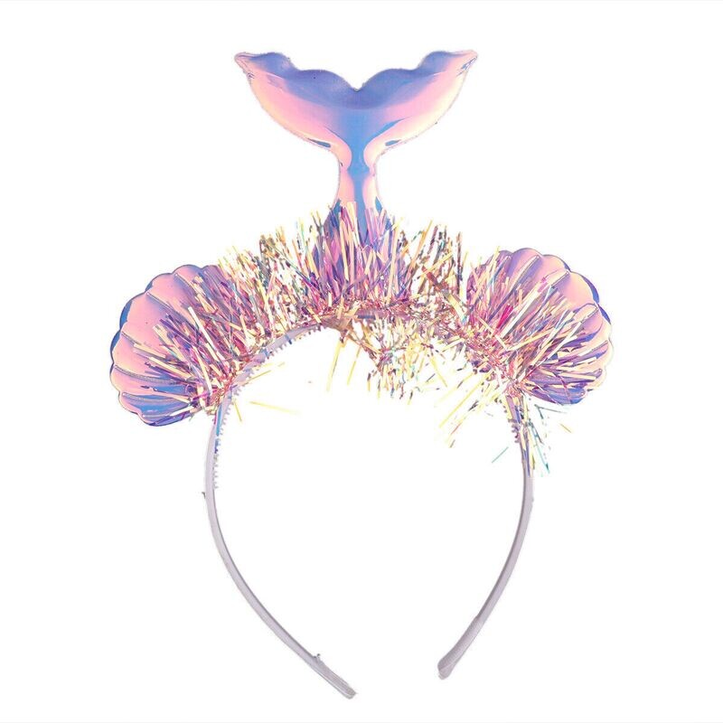 Mermaid Pink Glossy Headband /1Pc