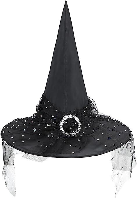 Women Black Witch Hat