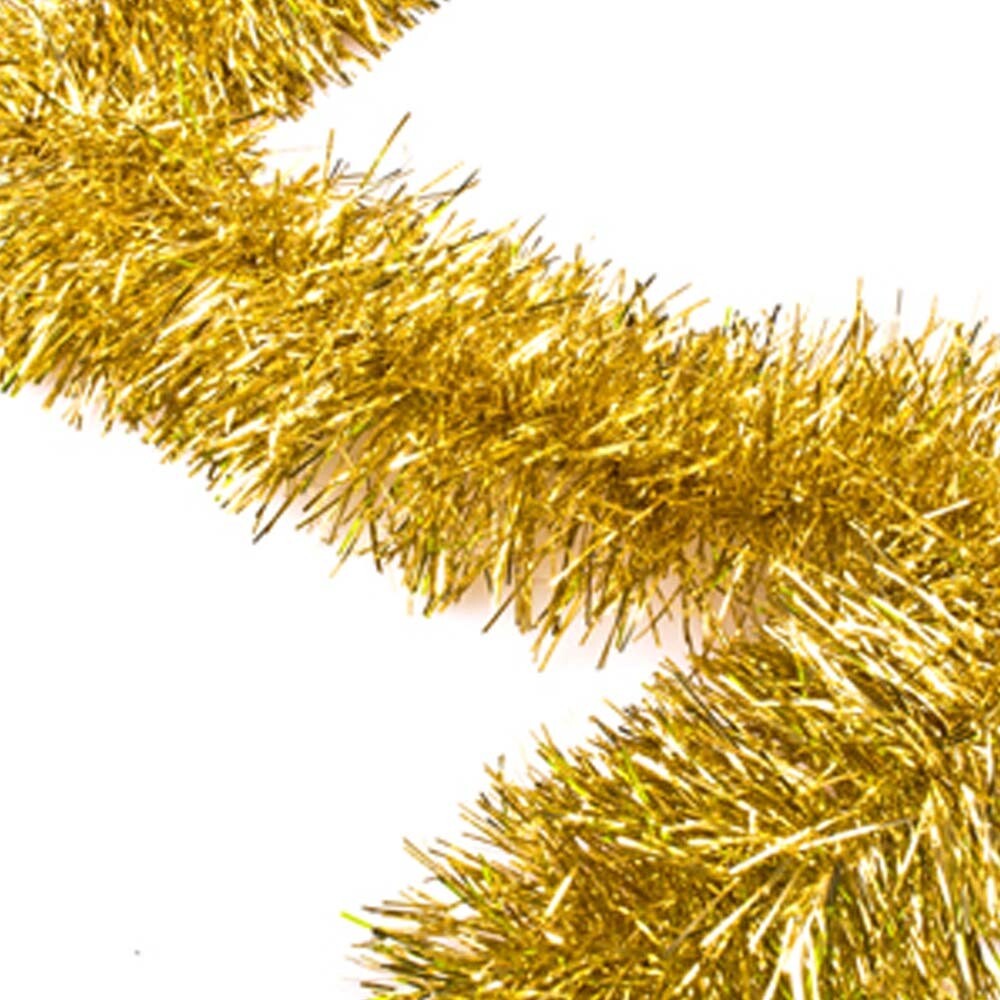 Gold Tinsel Garland
