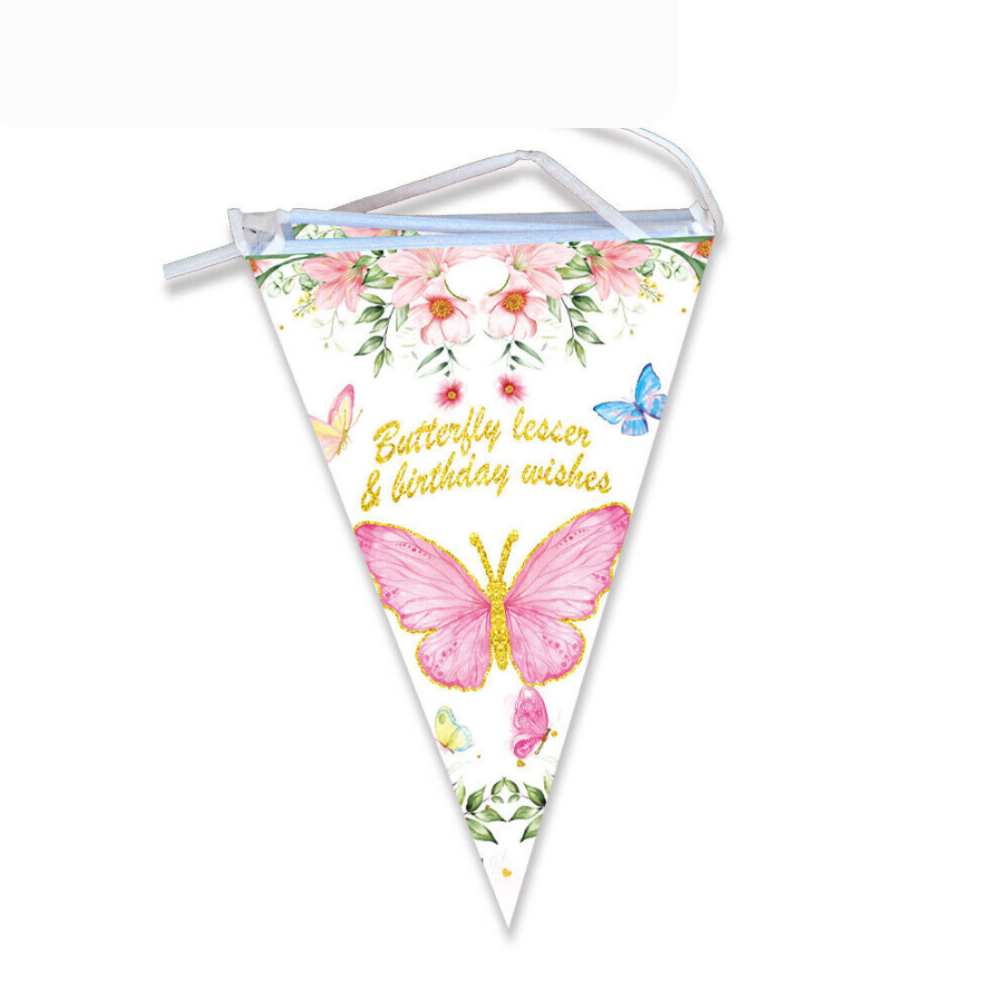 Butterflies Flag Banner
