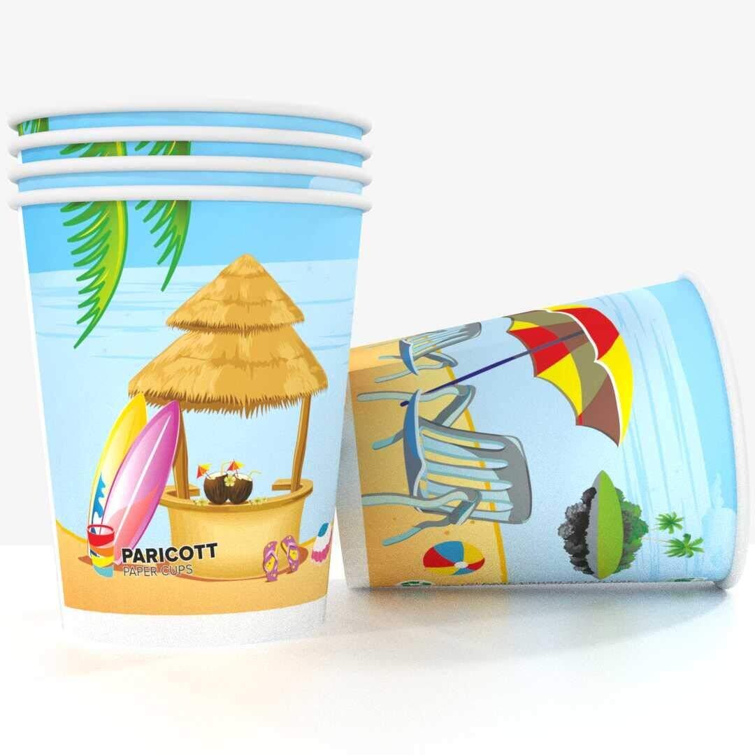 Sunny Beach Cups /10Pcs