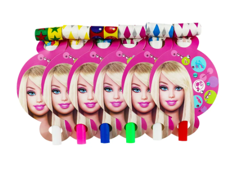 Barbie Blowouts /6Pcs Barbie Blowouts /6Pcs
