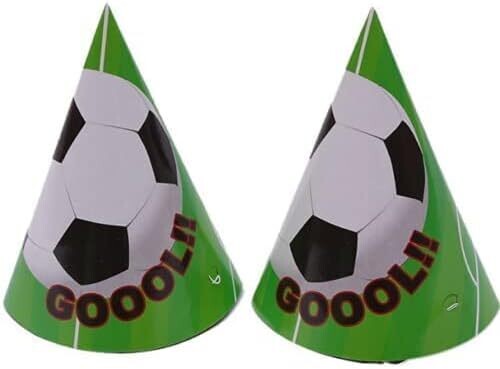 Soccer Party Hats /5 PCs