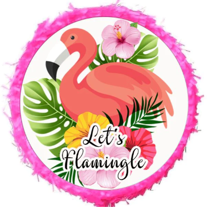 Flamingo Pull Pinata
