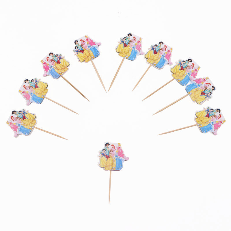 Princesses Cupcake Toppers /10Pcs