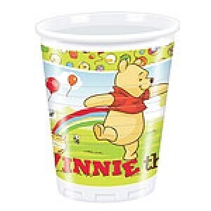 Plastic Cups Winnie Sweet /10Pcs