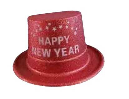 New Year’s Hat Red /1 pc