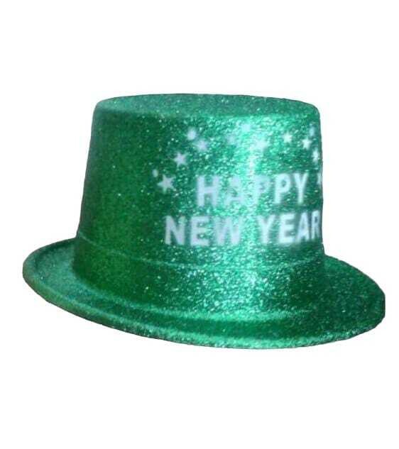 New Year’s Hat Green /1pc