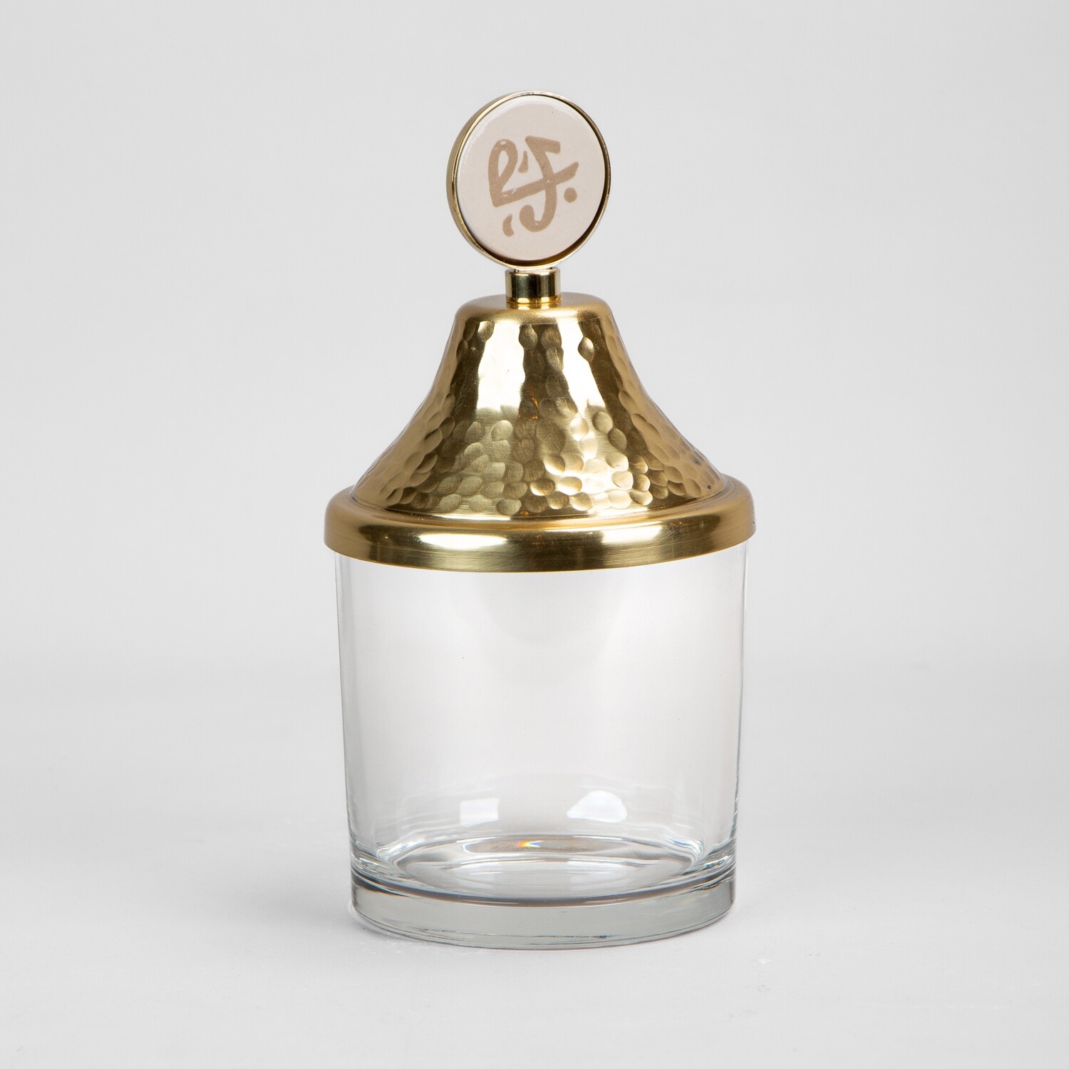 Al Nasr Calligraphy Glass Container