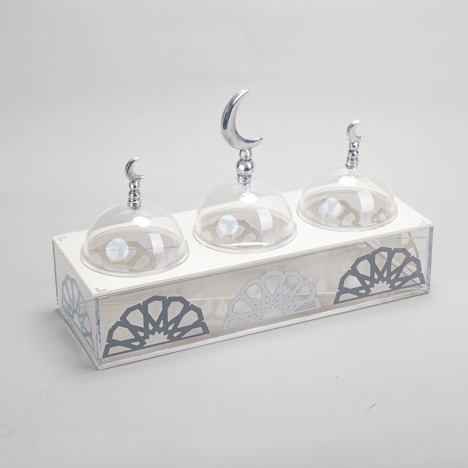 AL Karama Arabesque Painted Rectangular Acrylic Box