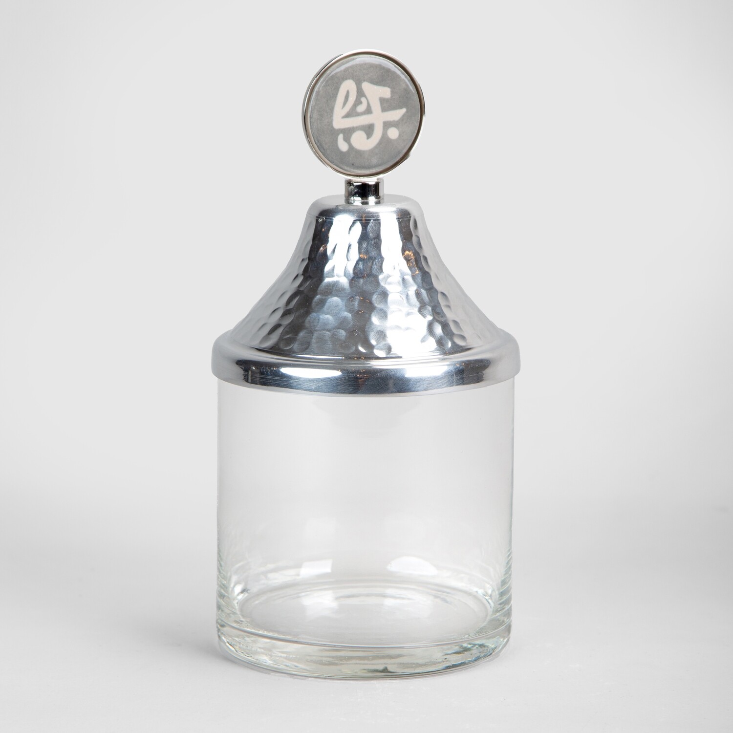 Al Karama Calligraphy Glass Container