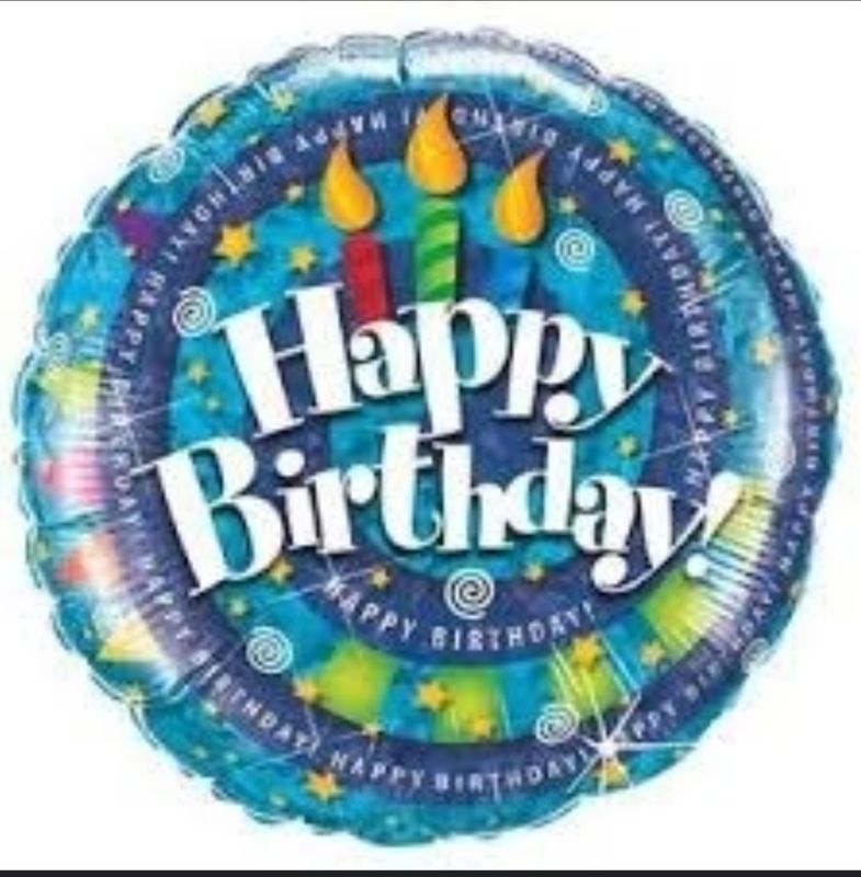 Happy Birthday Foil Balloon
