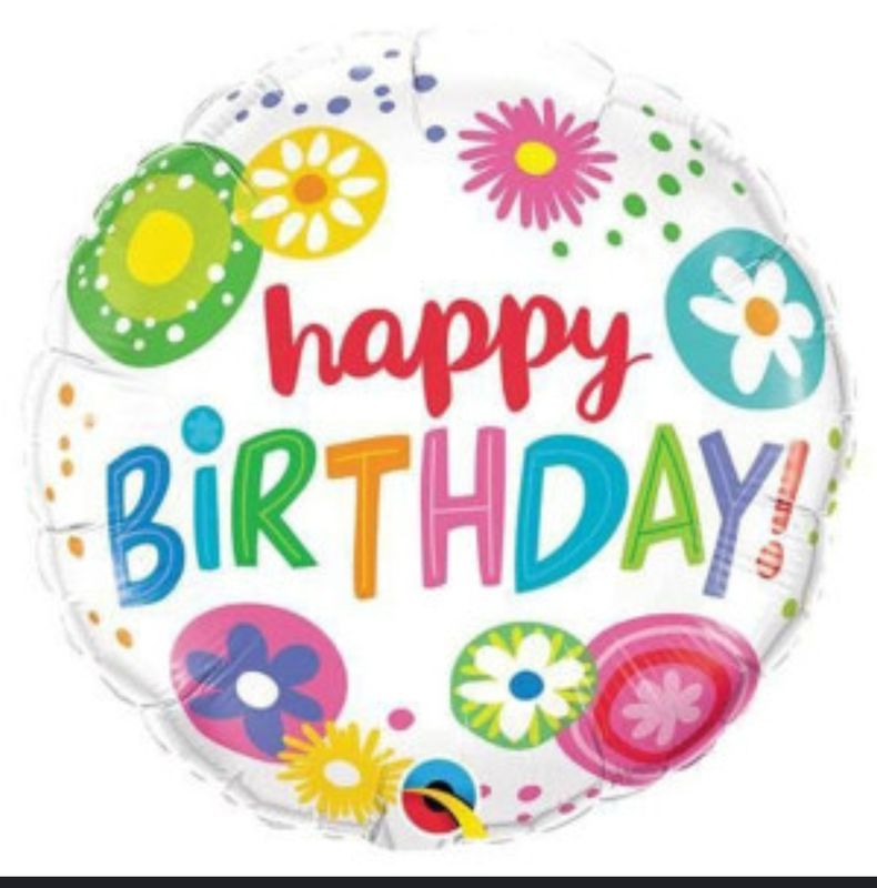 Happy Birthday Foil Balloon