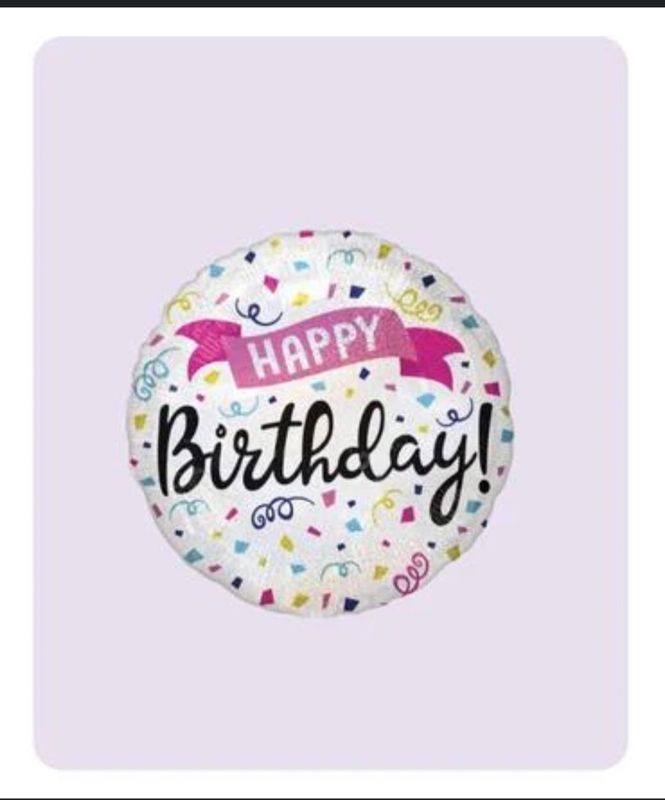 Happy Birthday Foil Balloon